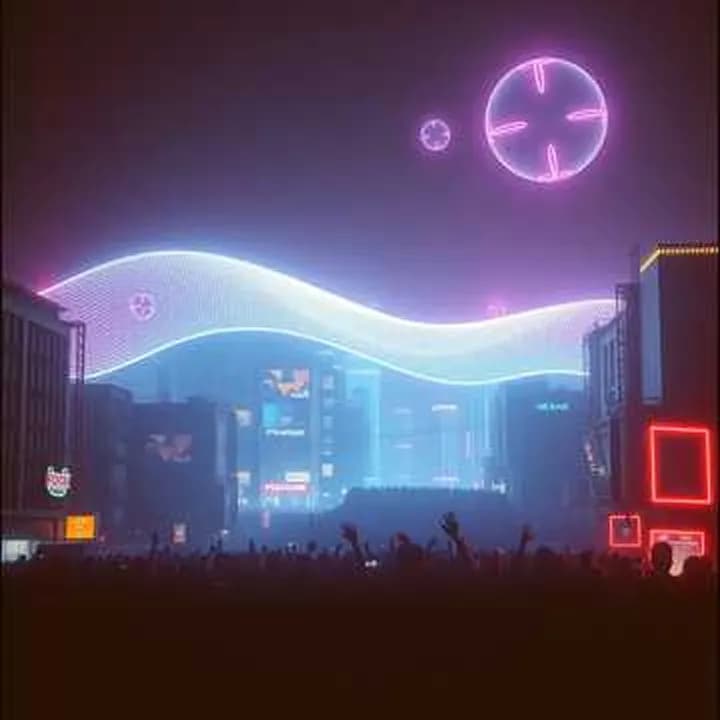 Galactic Bassquake - AI DJ Music Sample