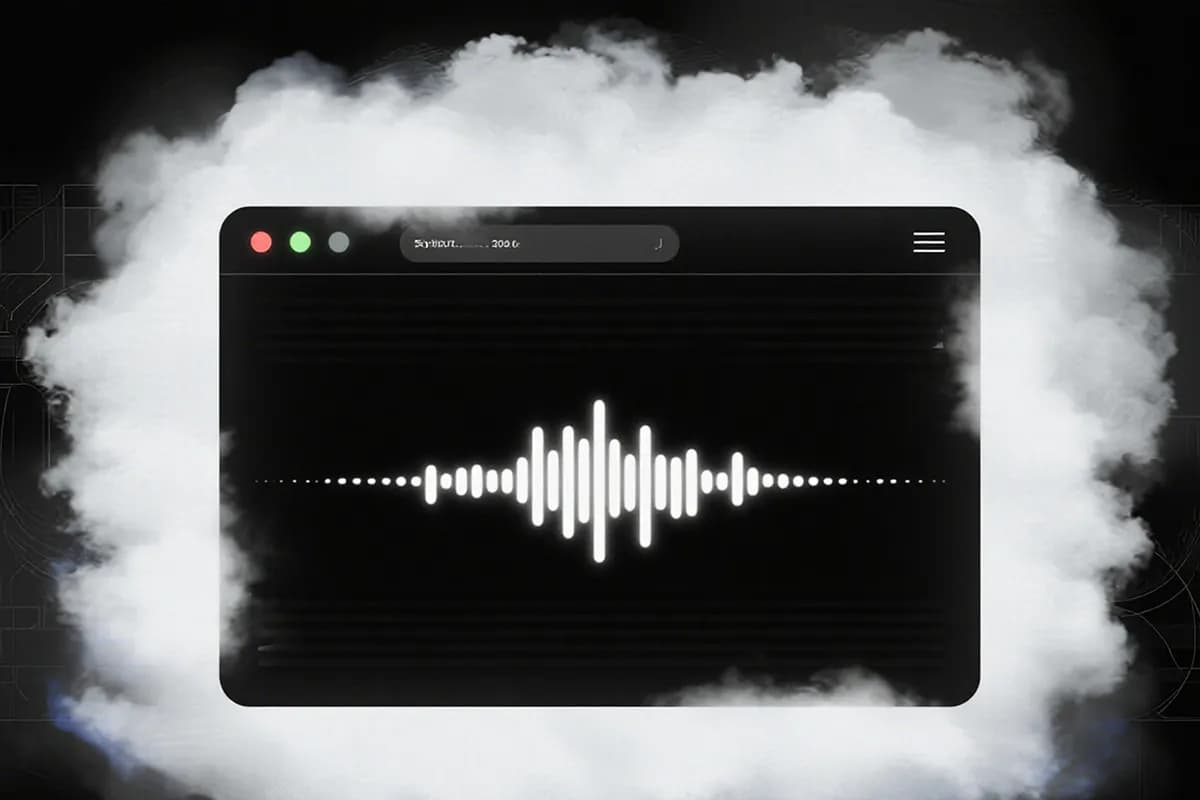 Video editor using a music stem splitter AI to balance background audio