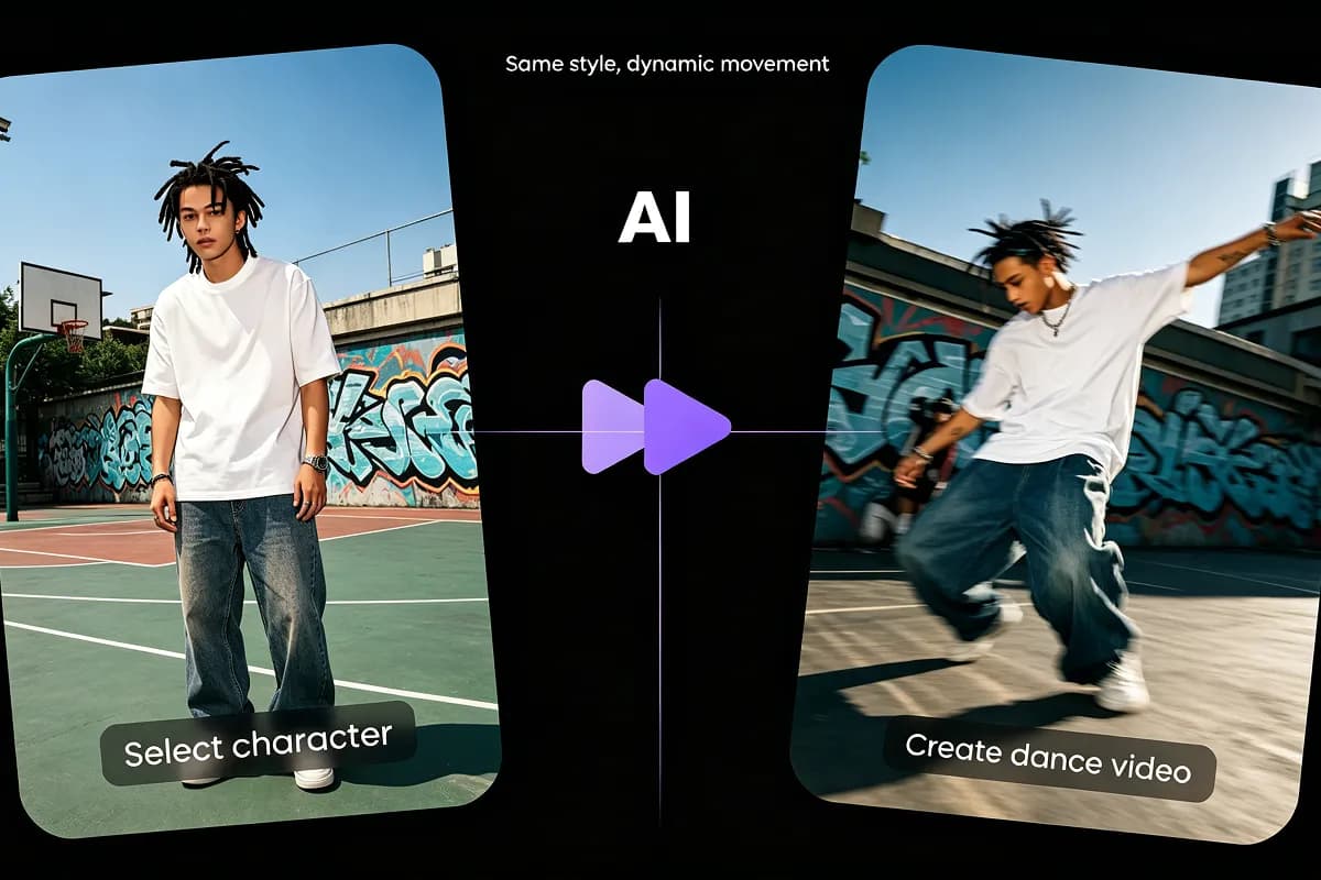 Photo Animation with AI Dance Video Generator