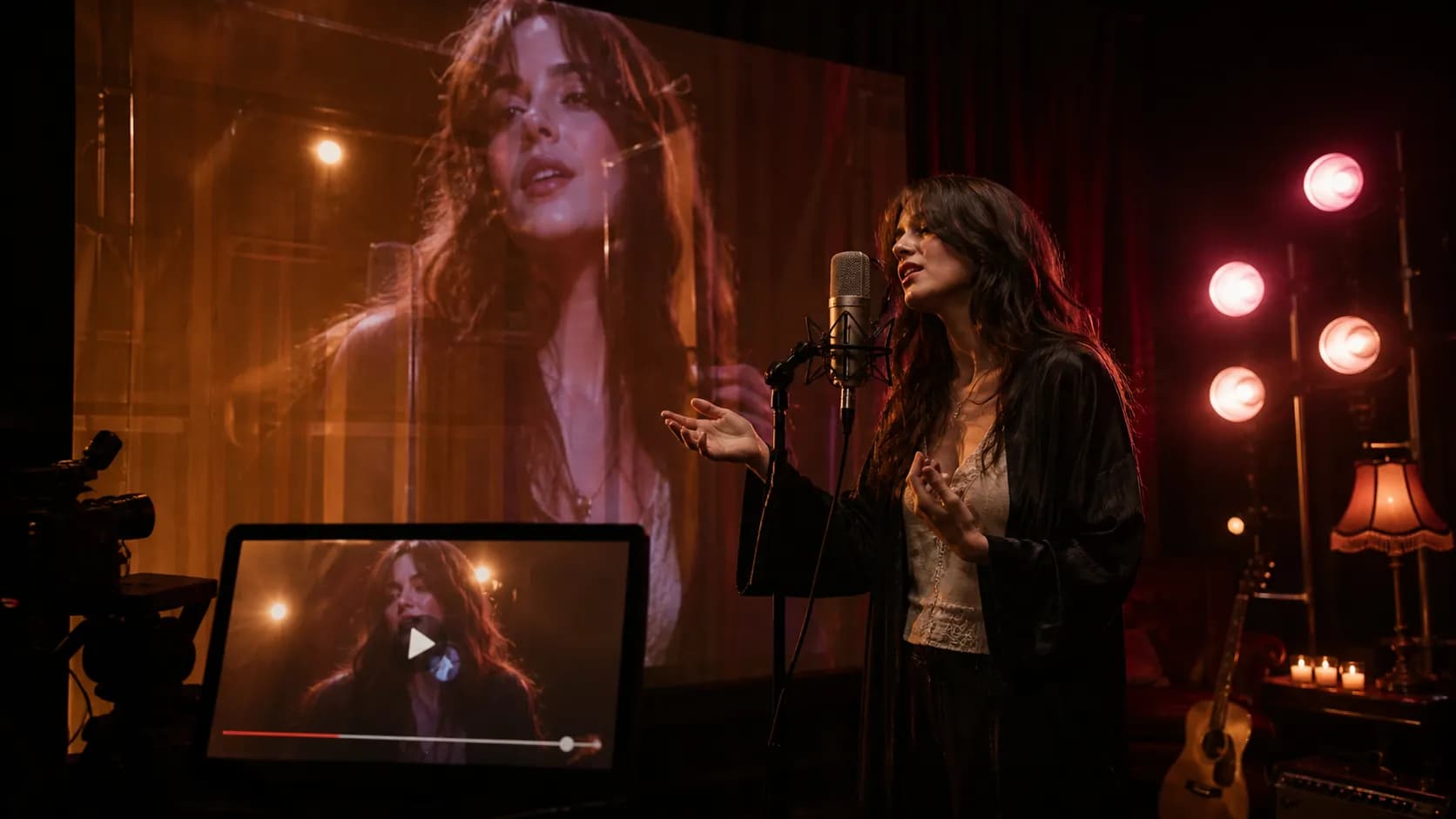 AI Vurtual Concert Generator for Virtual Singers