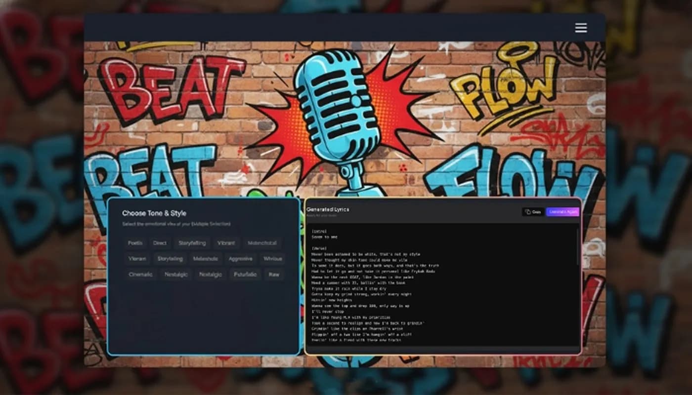 What Is a Rap Lyrics Generator?