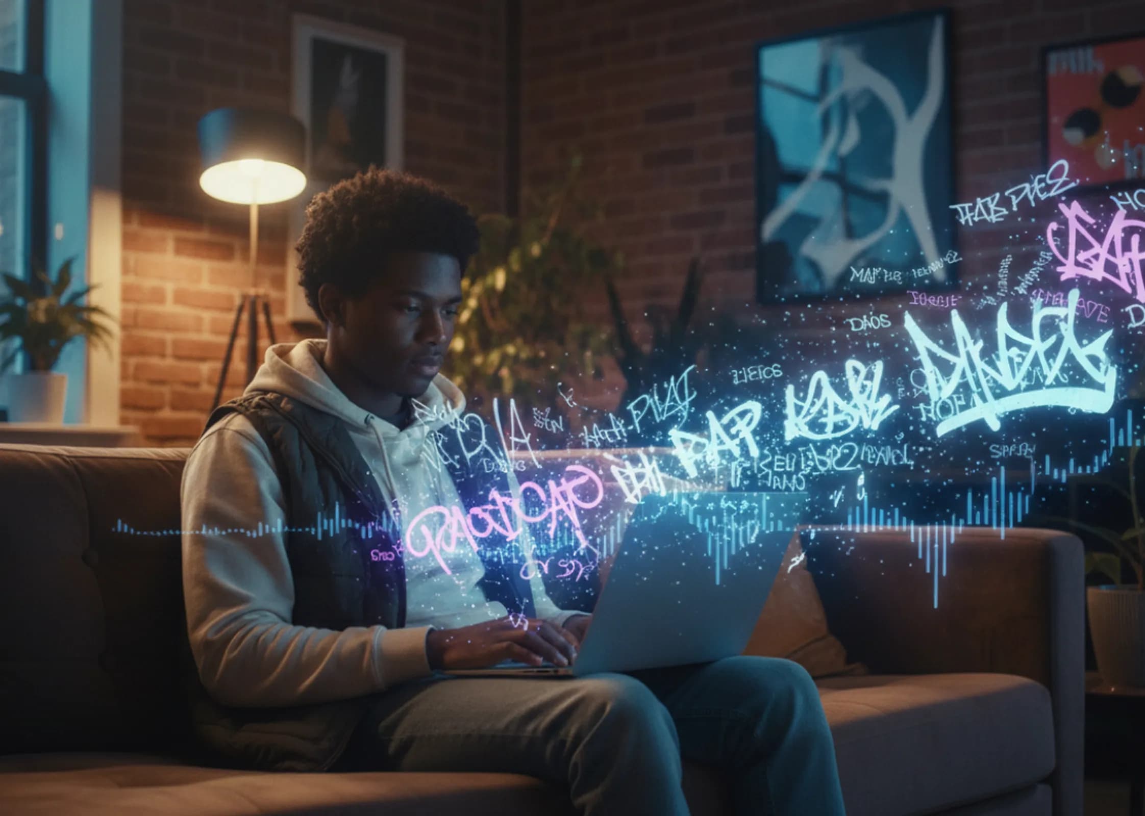 Using an AI Text to Rap Song Generator