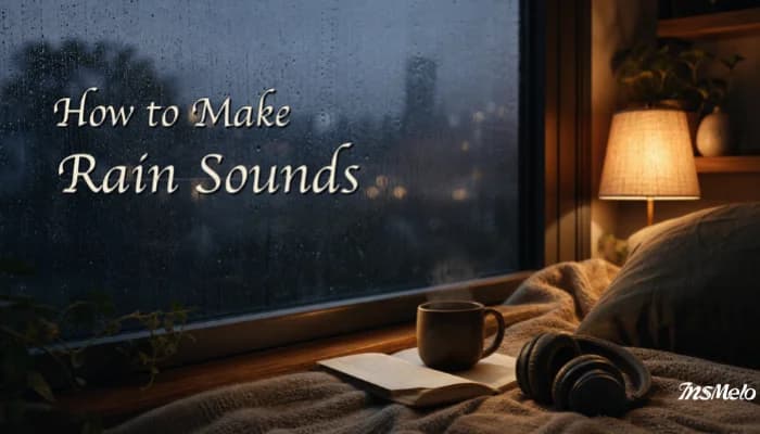 how to make rain sounds