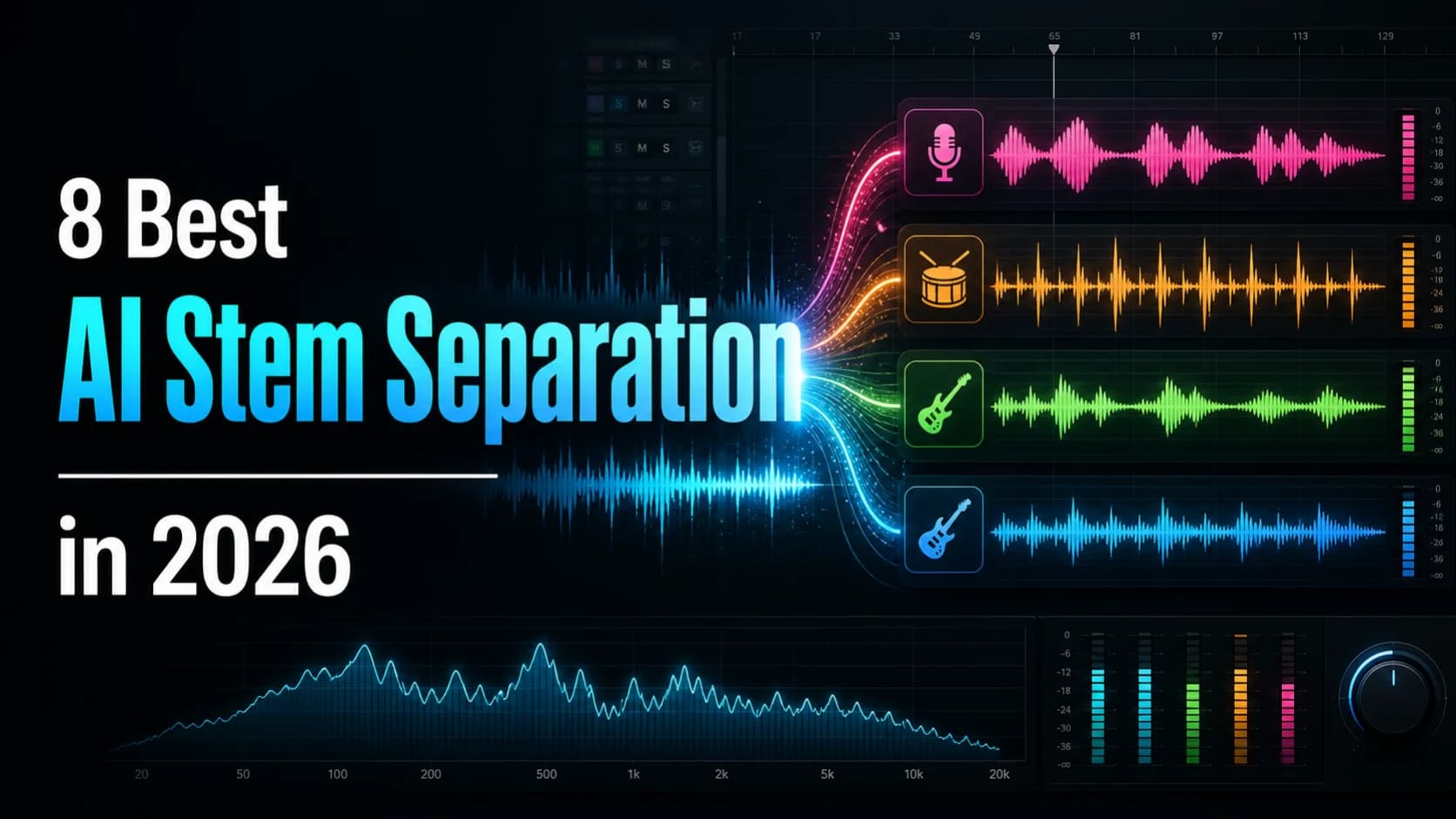 8 Best AI Stem Separation Tools 2026
