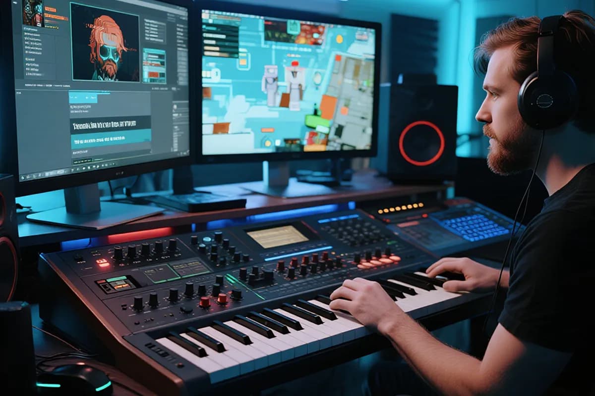Dynamic Game Soundtracks via AI Music Mashup Maker
