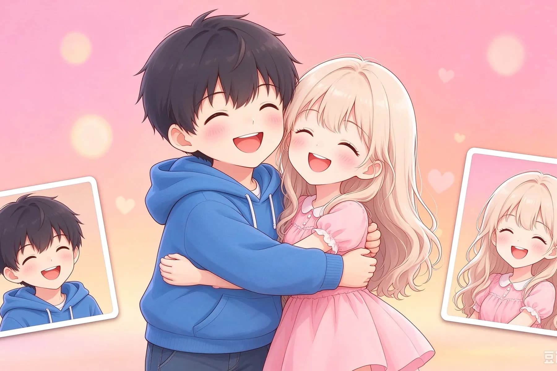 Cartoon Hug with AI Hug Video Generator Free