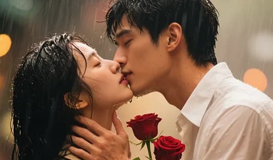 AI kissing video sample 2