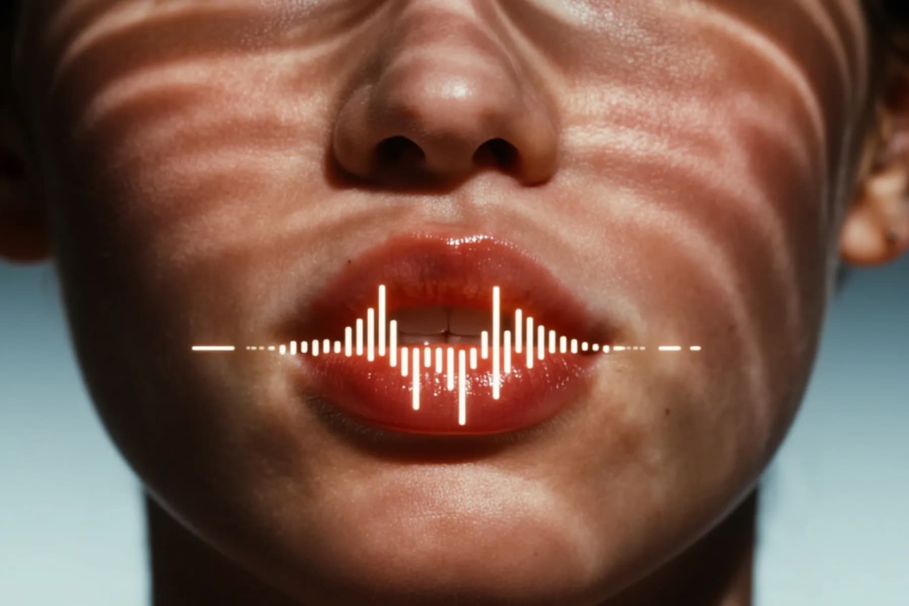 AI singing photo generator syncing a portrait with clear song vocals