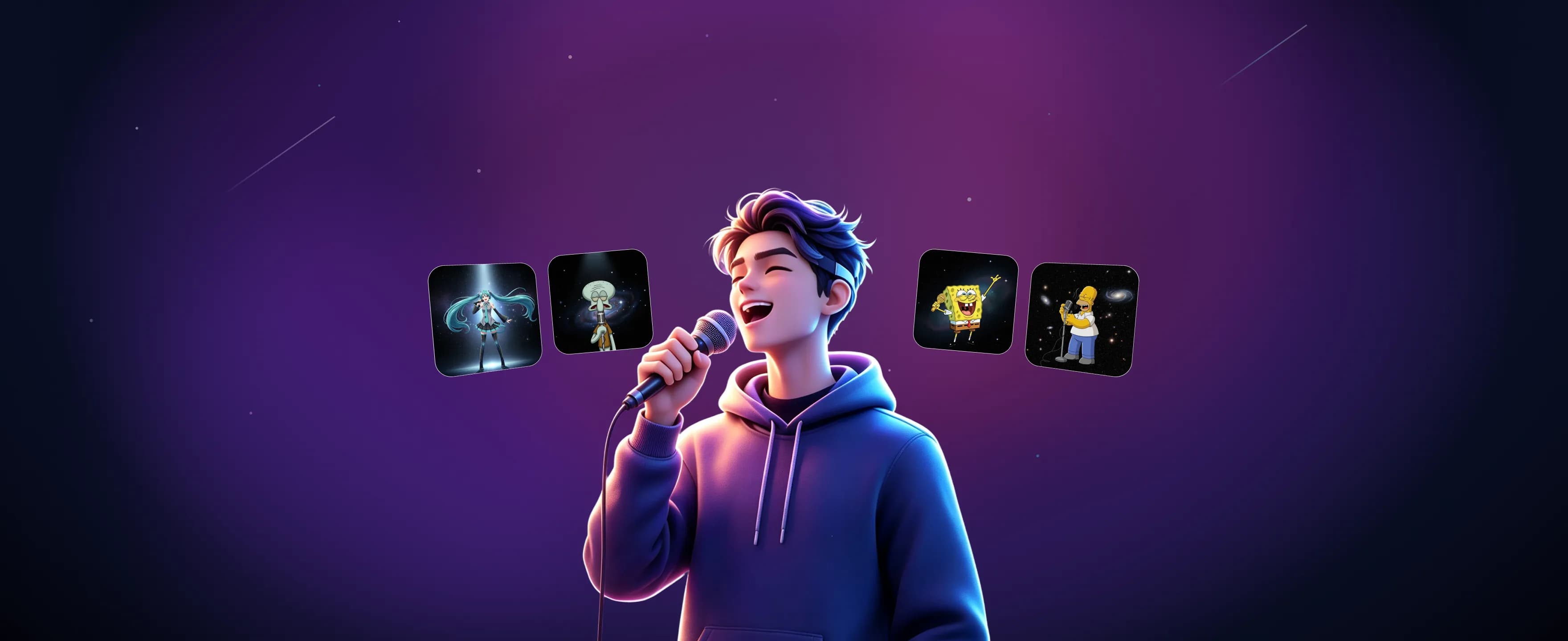 AI Song Cover Generator hero