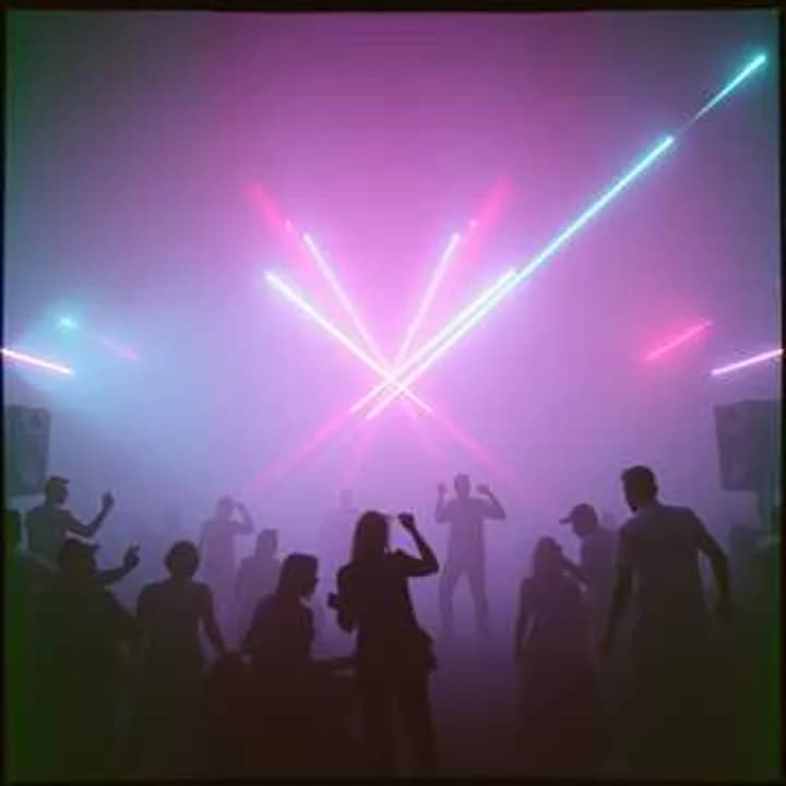 Midnight Laser Warfare - AI Generated DJ Beat
