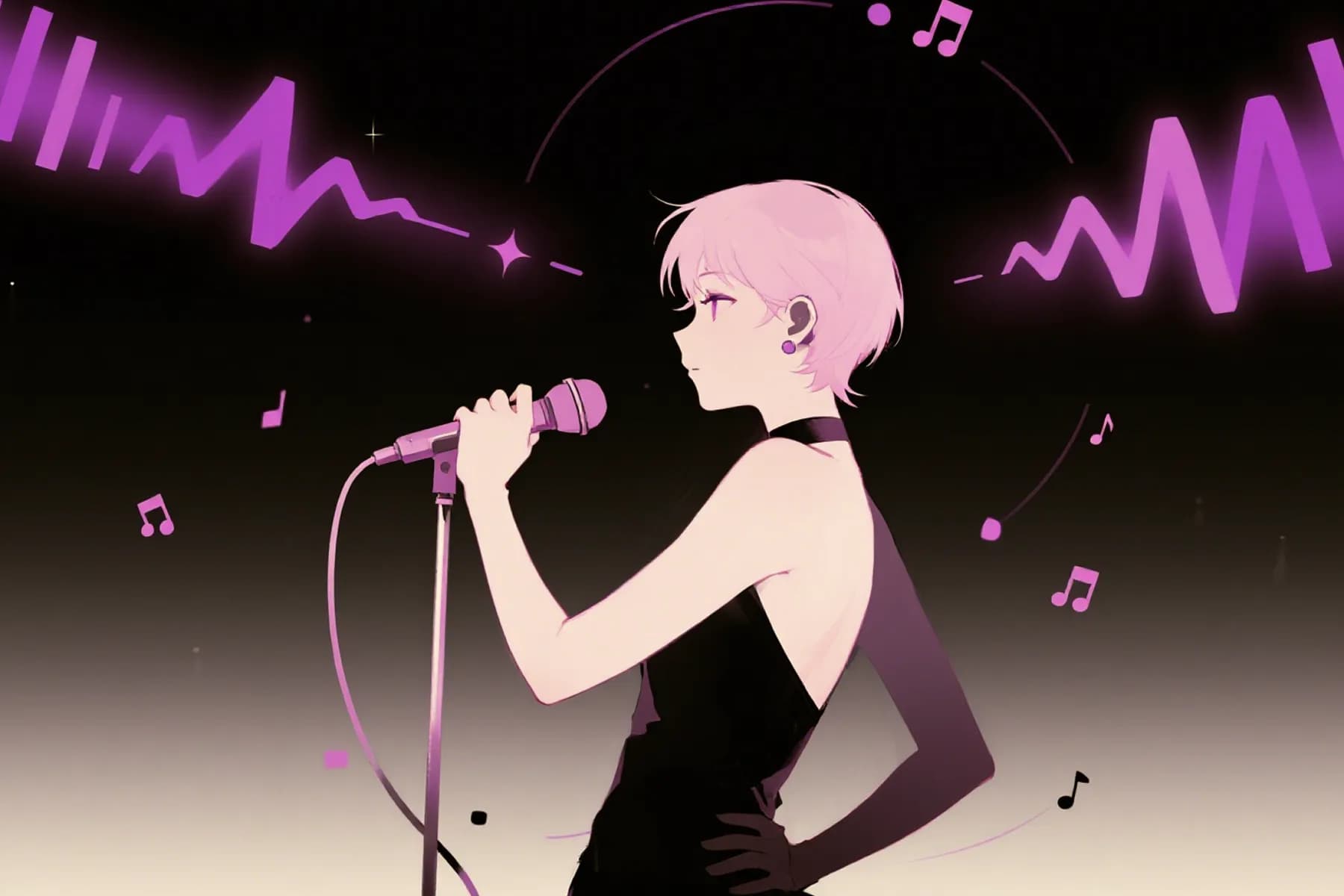 Anime Vocals For AI Song Anime