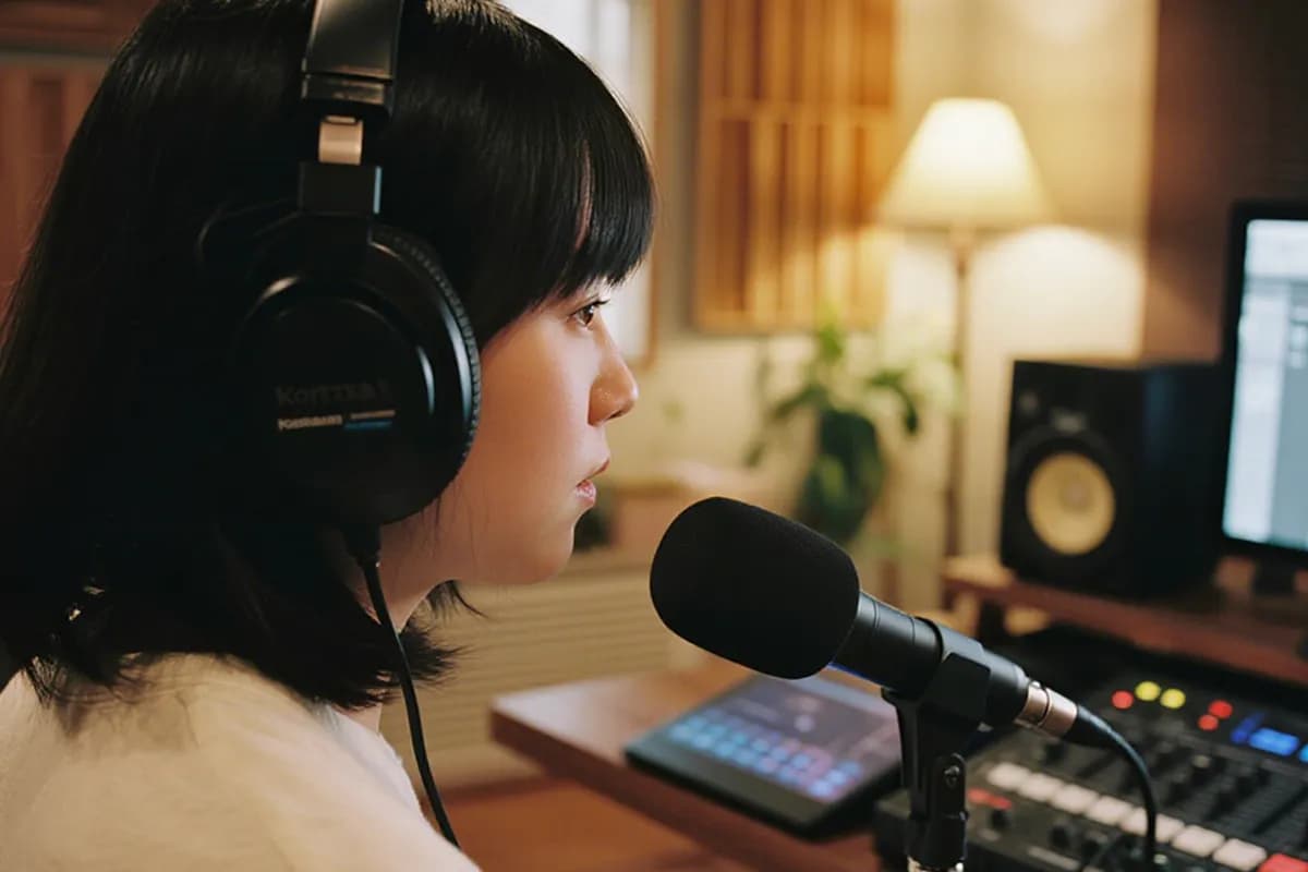 AI warm podcast intro and outro music for lifestyle and community podcasts