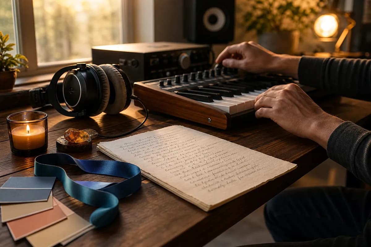 AI matching a poem to an emotional music style