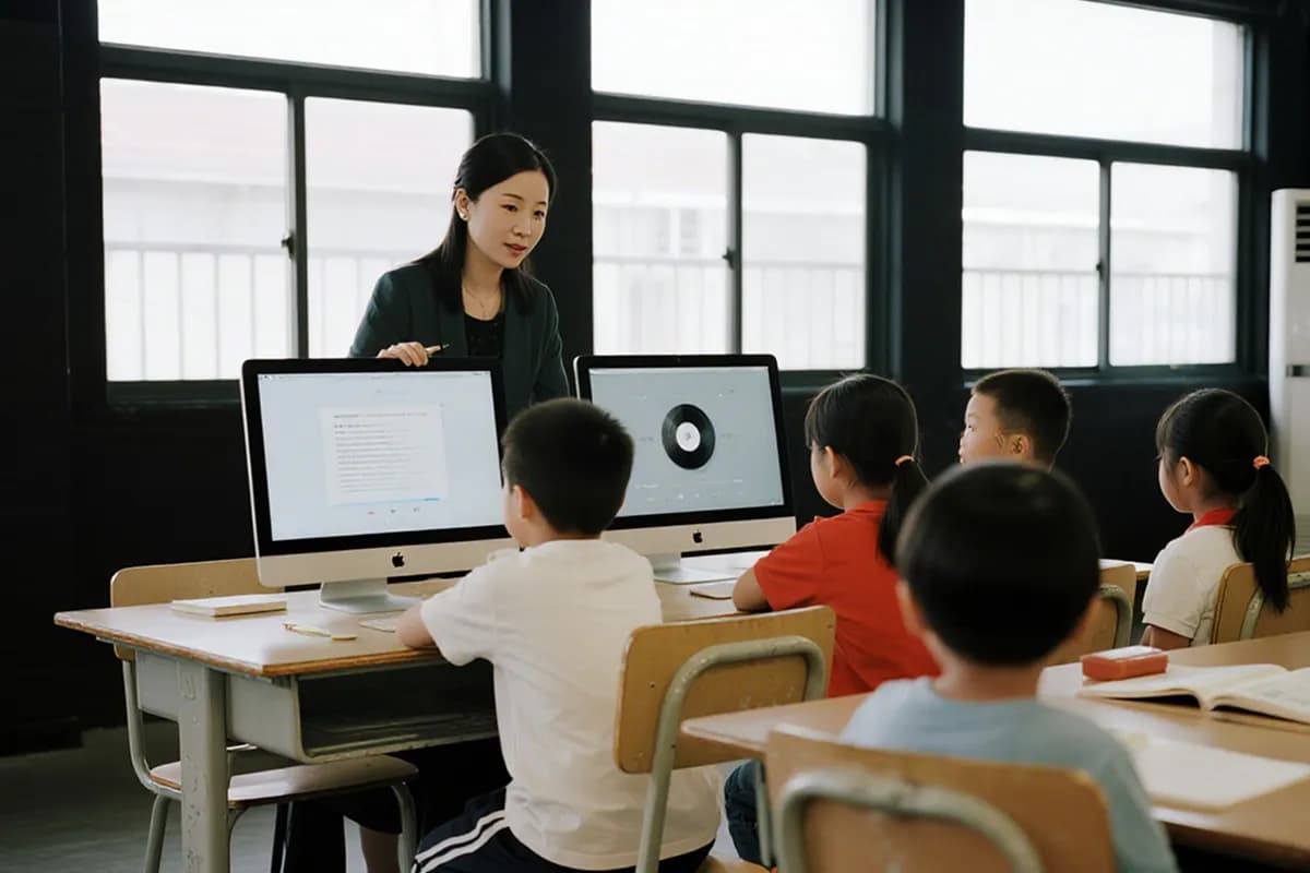Teacher using poem to music tool to bring classic poetry to life