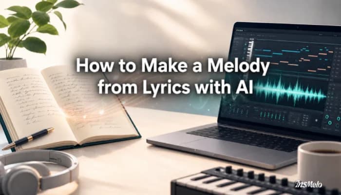 How to Make a Melody from Lyrics with AI