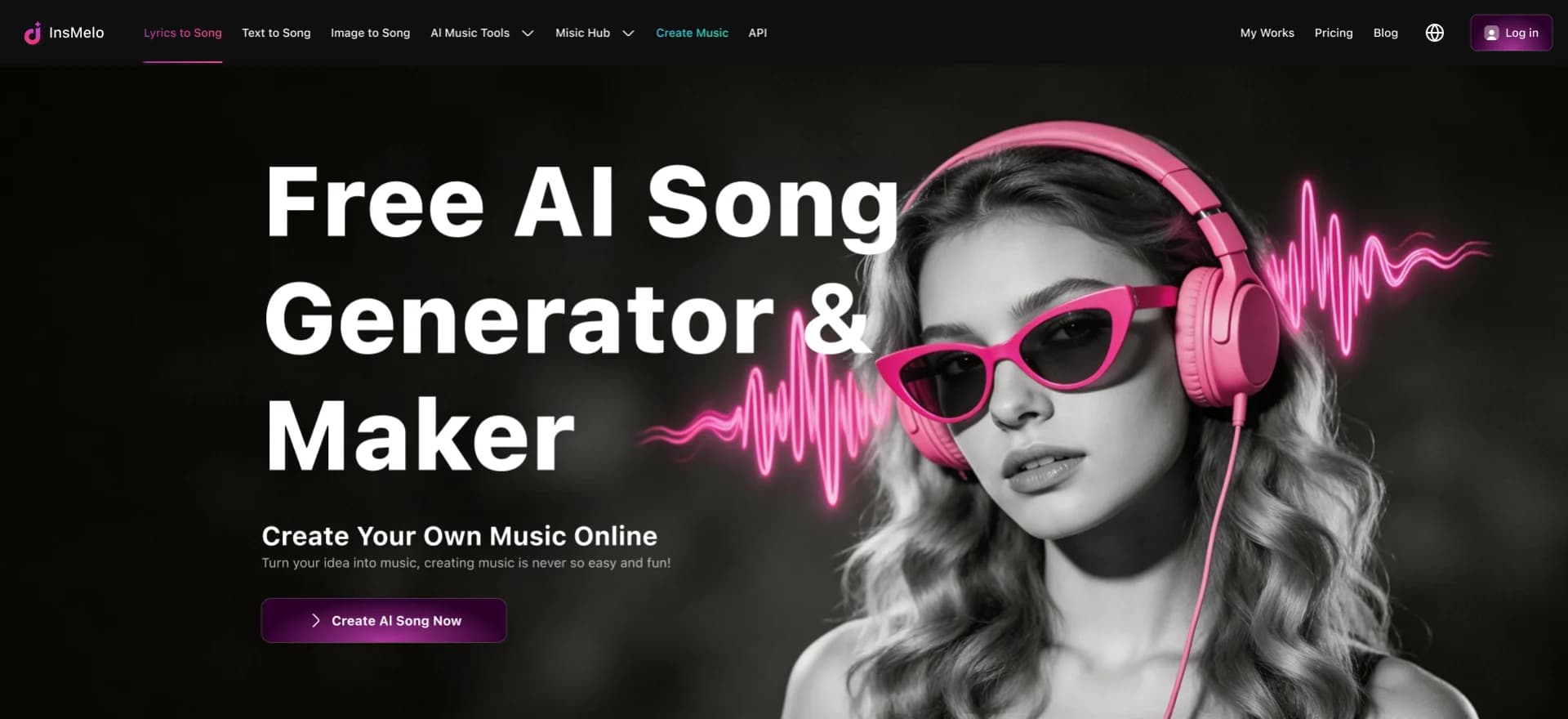 InsMelo AI song generator