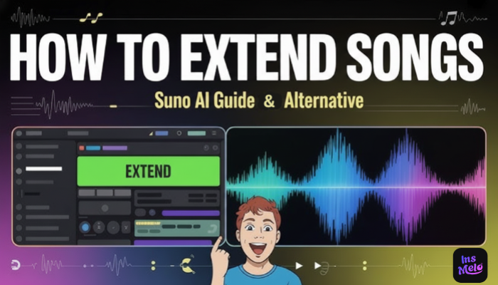 How to Extend Songs with AI (Suno Guide & InsMelo Alternative)