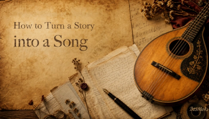 How to Turn a Story into a Song - Free with InsMelo AI